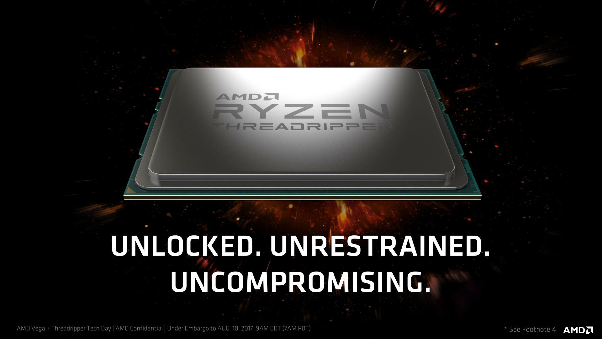 Amd Ryzen Threaddripper commercial