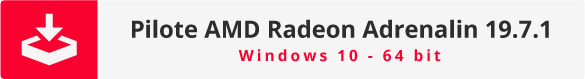 Pilote Amd Radeon Adrenalin 19.7.1 Windows 10 Driver Telechargement By Omgpu.com