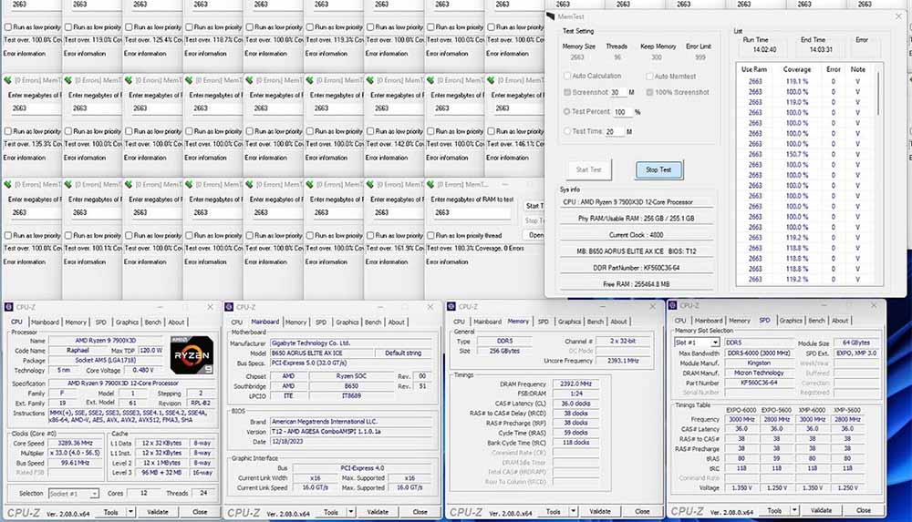 gigabyte ddr5 256 gb
