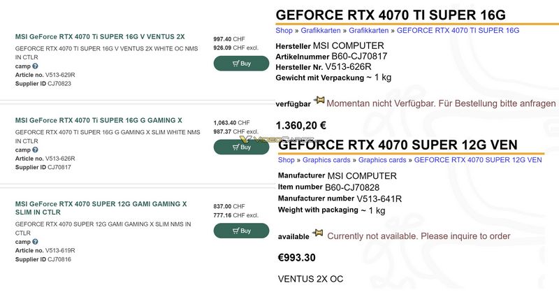 RTX 40 SUPER