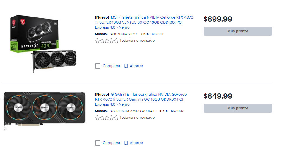 prix rtx 4070 ti super