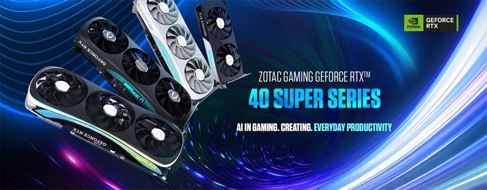 zotac rtx 4000 super prix