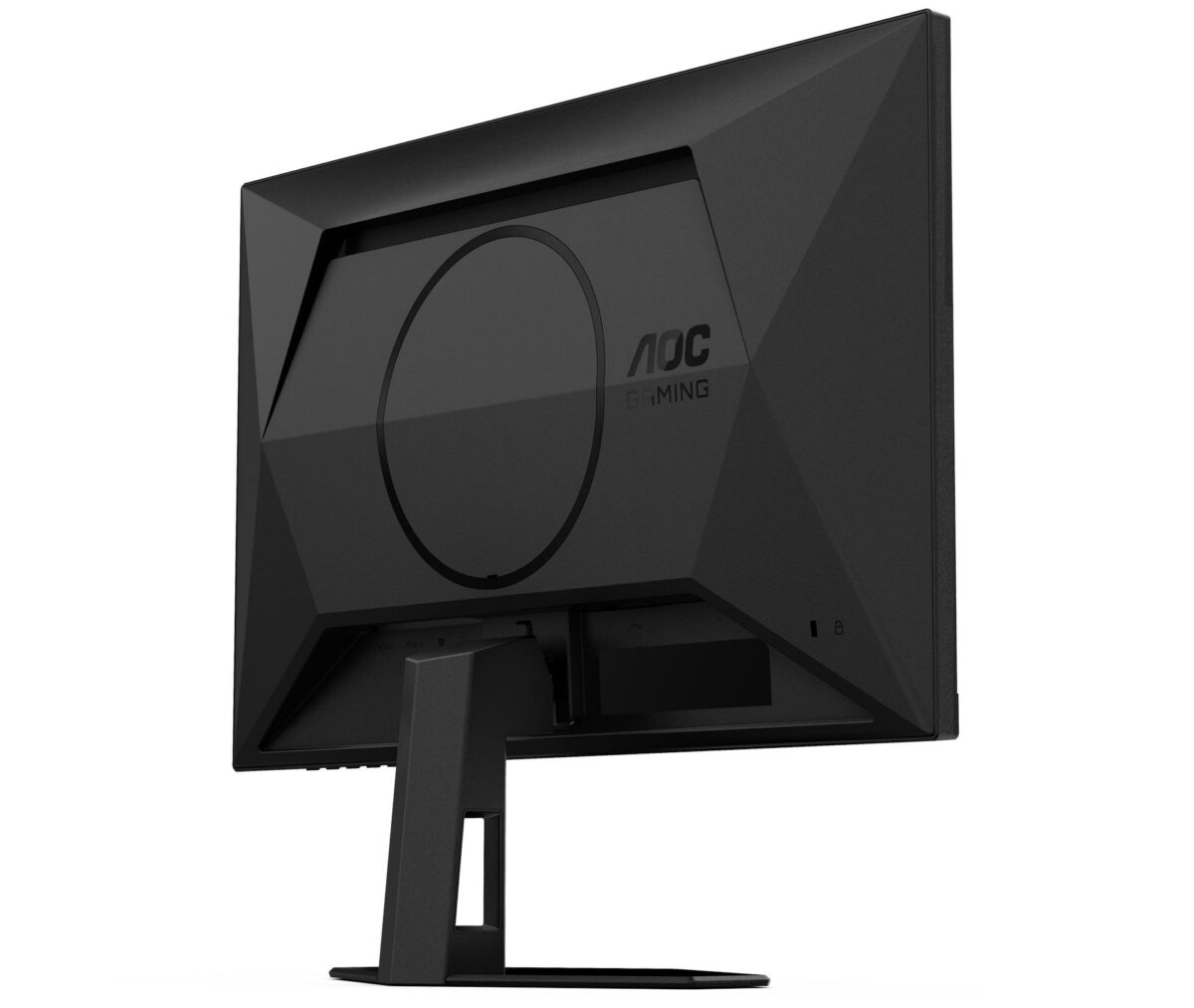 Vue arrière du moniteur de jeu AOC 24G4XE.