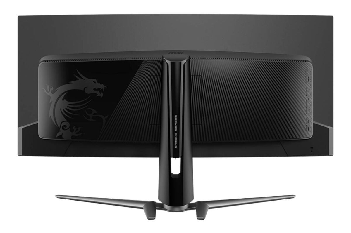 MSI MPG 341CQPX QD-OLED rear.
