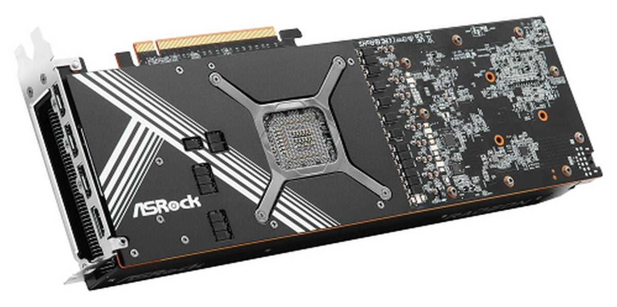 Carte graphique arrière ASRock Radeon RX 7900 XTX Creator.