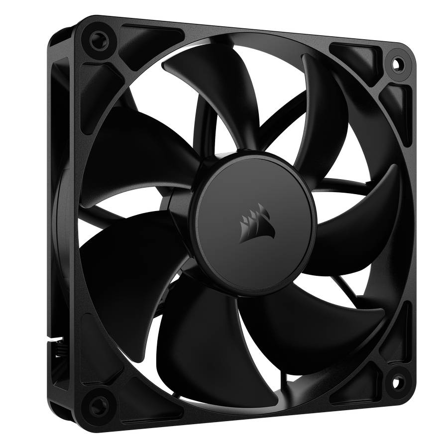 Ventilateur Corsair RS noir.