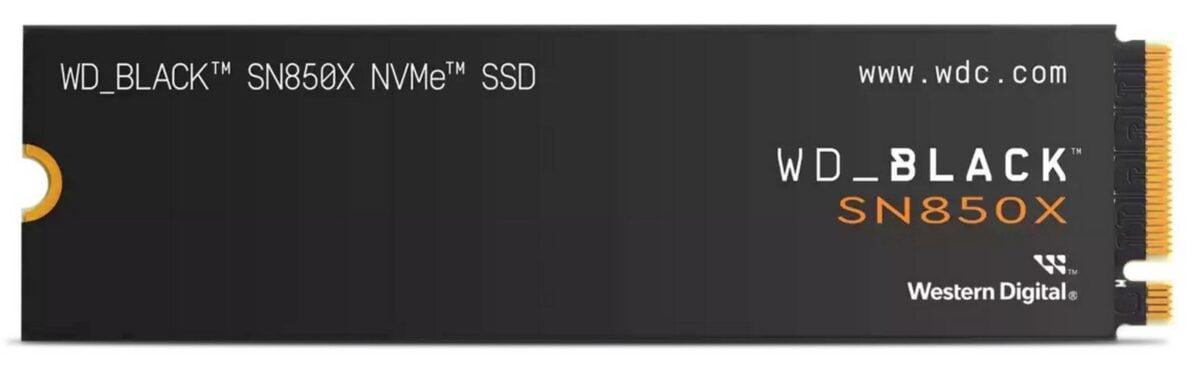WD_BLACK SN850X sans dissipateur thermique.