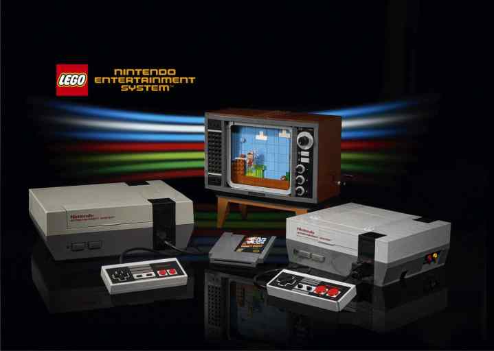 Une NES et Lego NES.