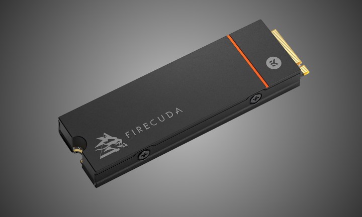 Gros plan sur le SSD Seagate FireCuda 530.