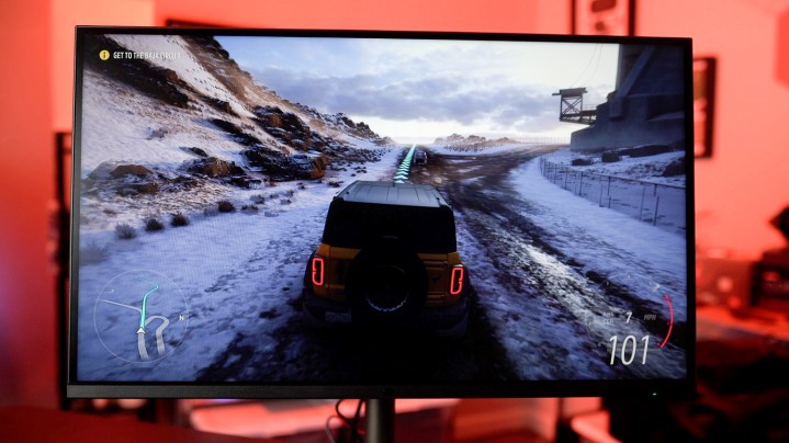 Forza Horizon 5 sur le moniteur Cooler Master GP27Q.