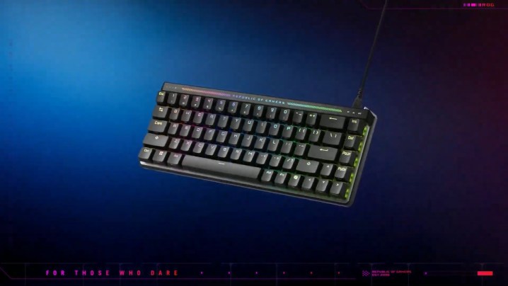 Le clavier Asus Falchion Ace HFX.