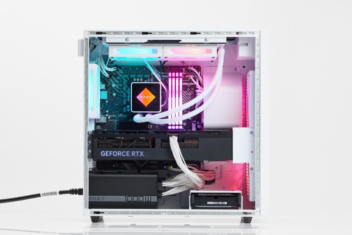 Intérieurs de l'HP Omen 35L.