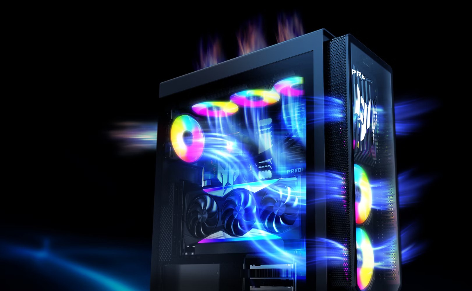 Acer Predator Orion 7000 desktop cooling