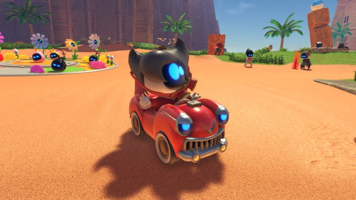 Le bot VIP Motor Toon Grand Prix dans Astro Bot.