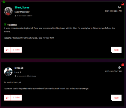 Problèmes SSD Gen5 - Image 1