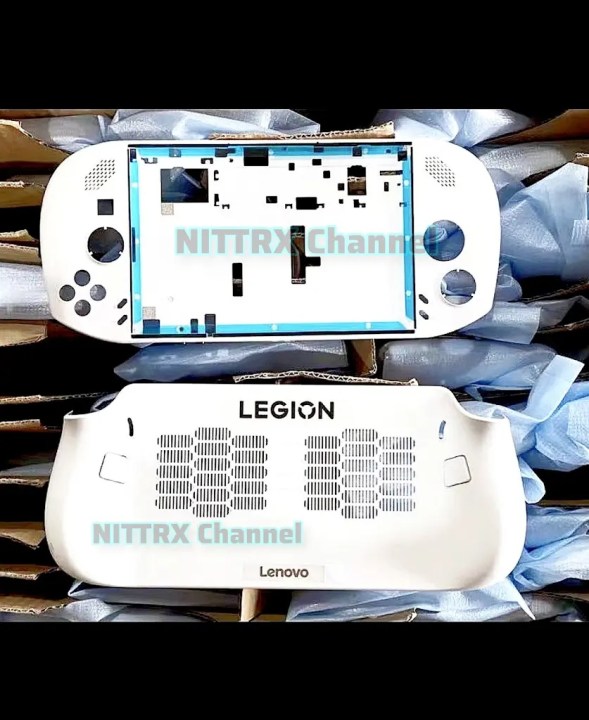 Images fuitées des prochaines consoles de jeu portables Lenovo Legion Go Lite.