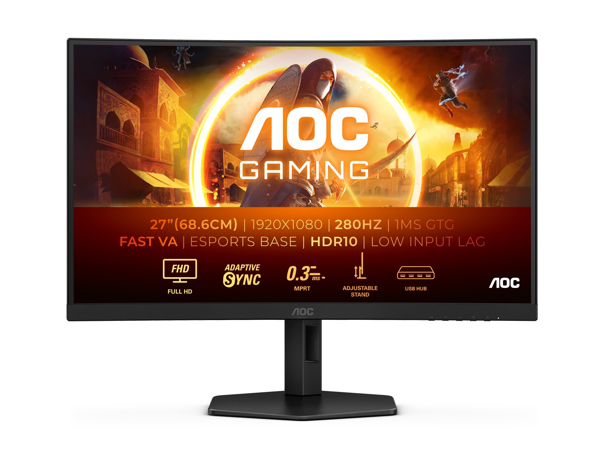 Moniteur AOC C27G4ZXU