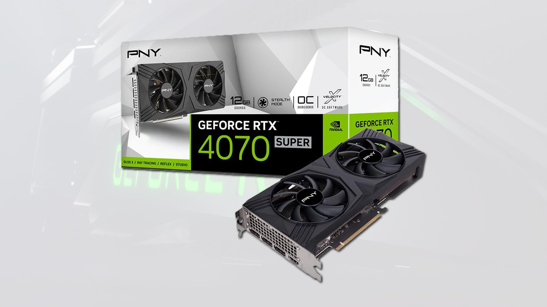 PNY RTX 4070 SUPER graphics card