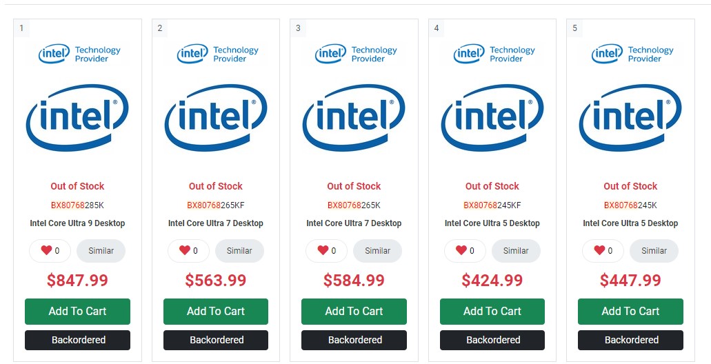 PC Canada Arrow Lake listing