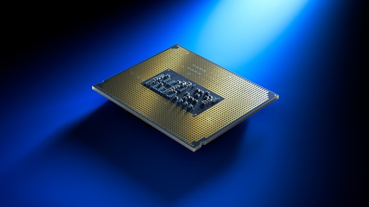 Un rendu d'une puce Intel Core Ultra 200-S.