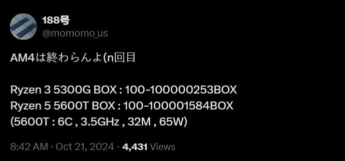 Évolutions des processeurs AMD