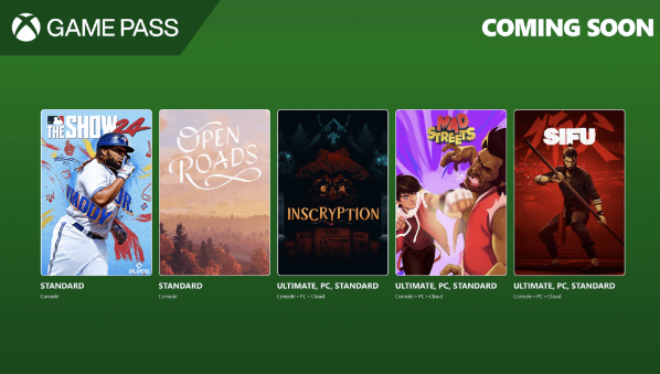 Mise à jour Game Pass Octobre