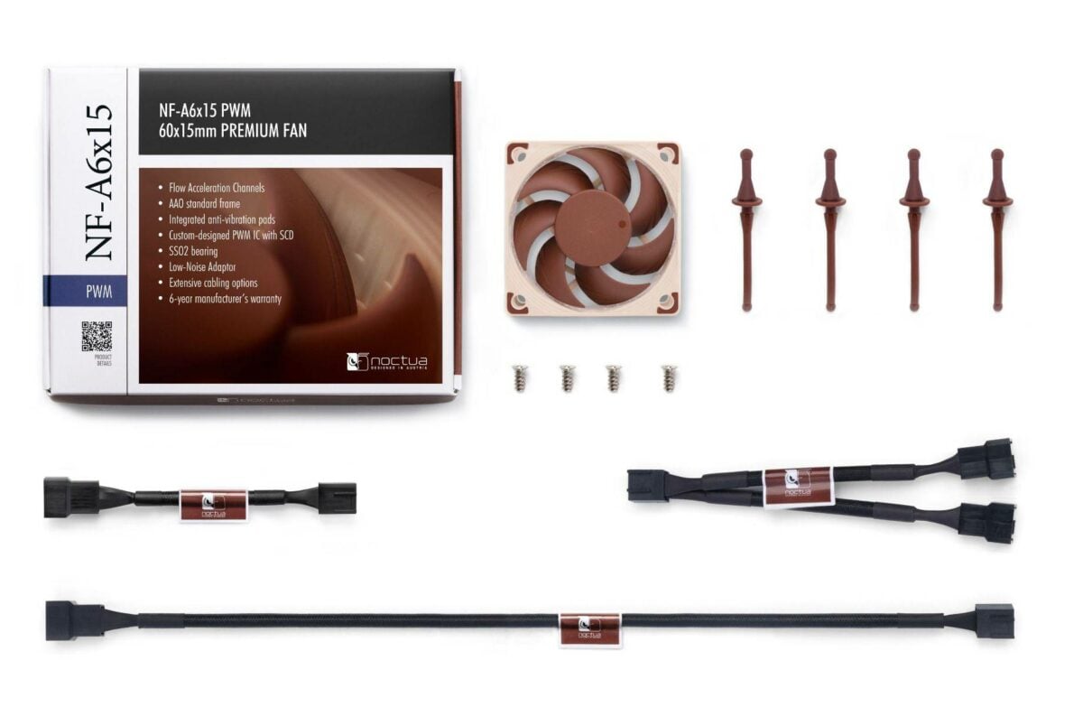 Kit Noctua NF-A6x15.