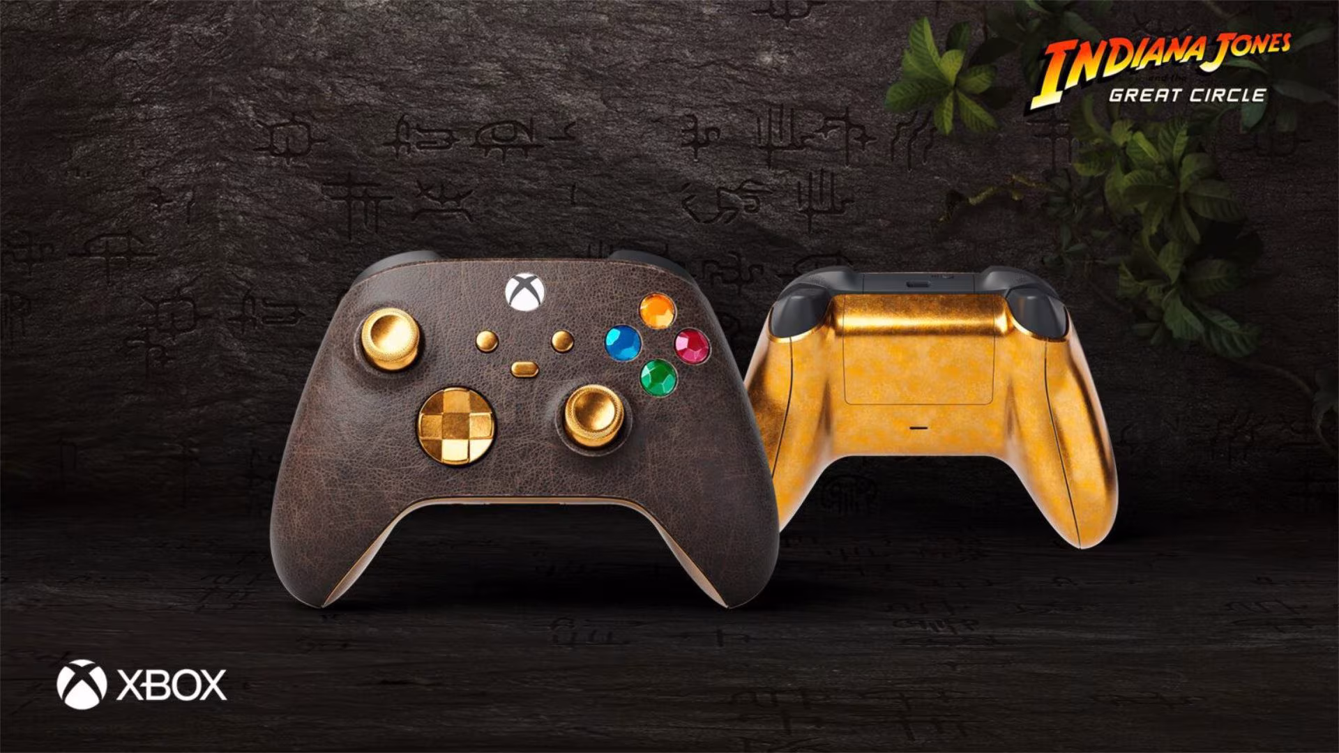 Xbox Series X Manette édition Limitée Indiana Jones
