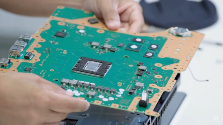 La carte mère de la PS5.