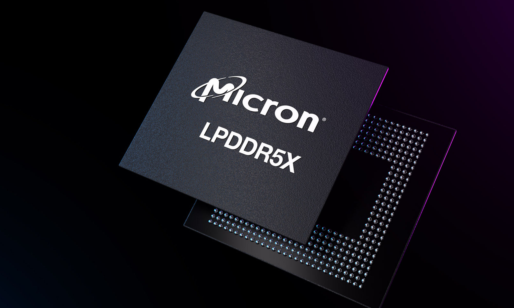 DRAM LPDDR5x de Micron avec économies d'énergie