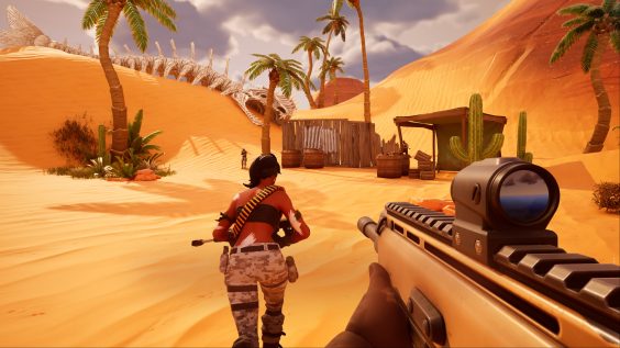 dispositif caméra Fortnite