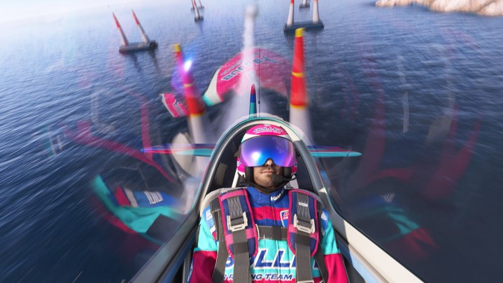 A cockpit view in Microsoft Flight Simulator 2024.