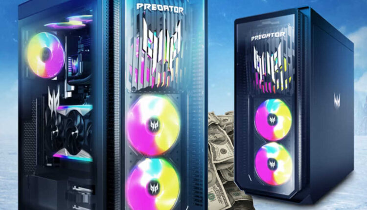 Acer Predator Orion 7000 PC with Nvidia RTX 5090 GPU.