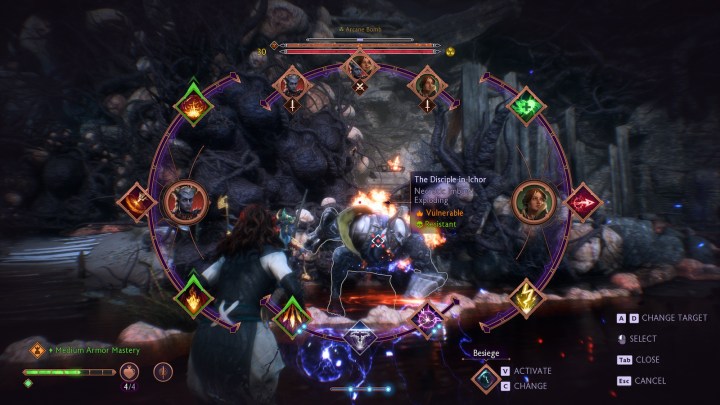 Le boss Disciple-in-ichor dans Dragon Age: The Veilguard.