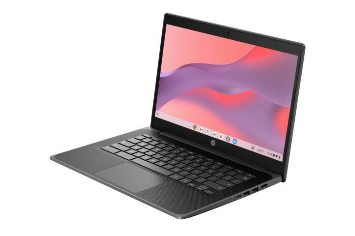Une photo promotionnelle du Chromebook HP Fortis.