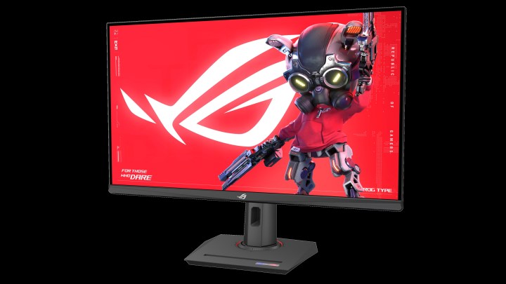 Le moniteur ROG Strix XG32UCG.