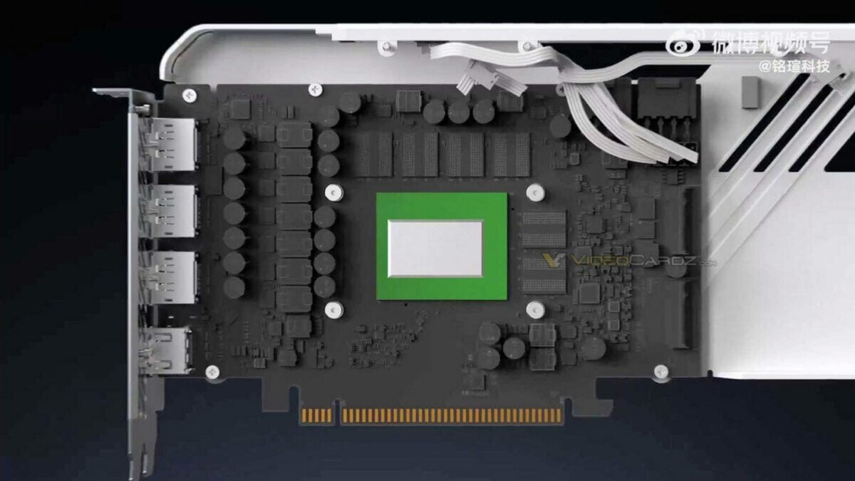 MaxSun Intel Arc B580 PCB with M.2 slots.
