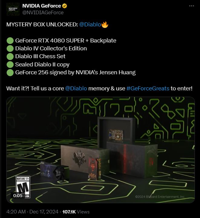 NVIDIA Diablo Mystery Box