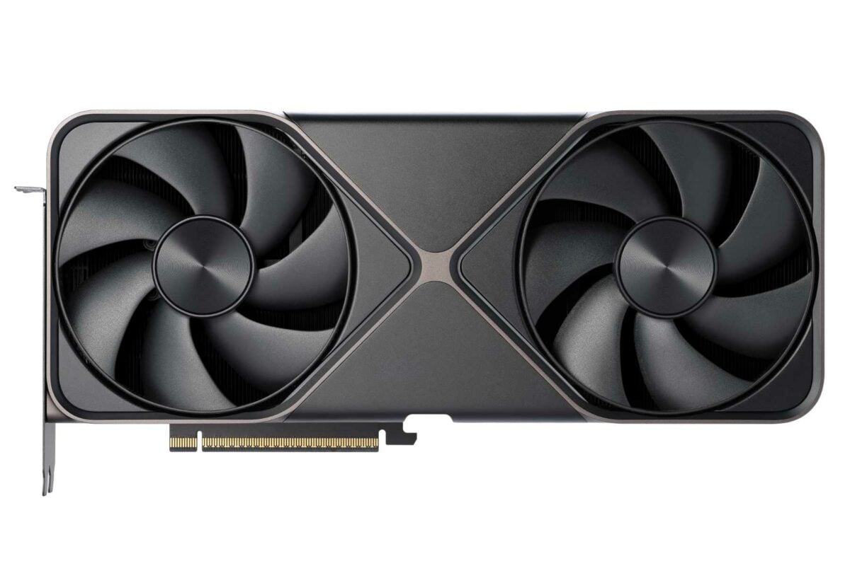 Nvidia GeForce RTX 5090 avant.