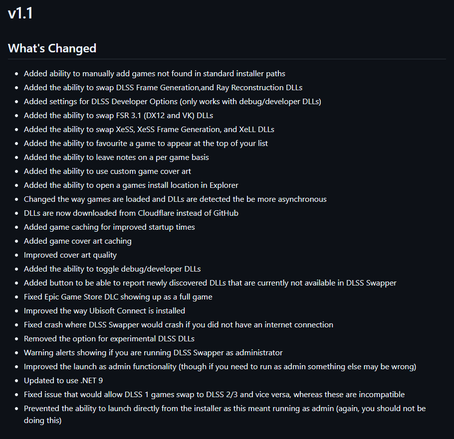 DLSS Swapper v1.1