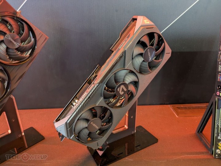 La GPU RX 9070 XT de Gigabyte.