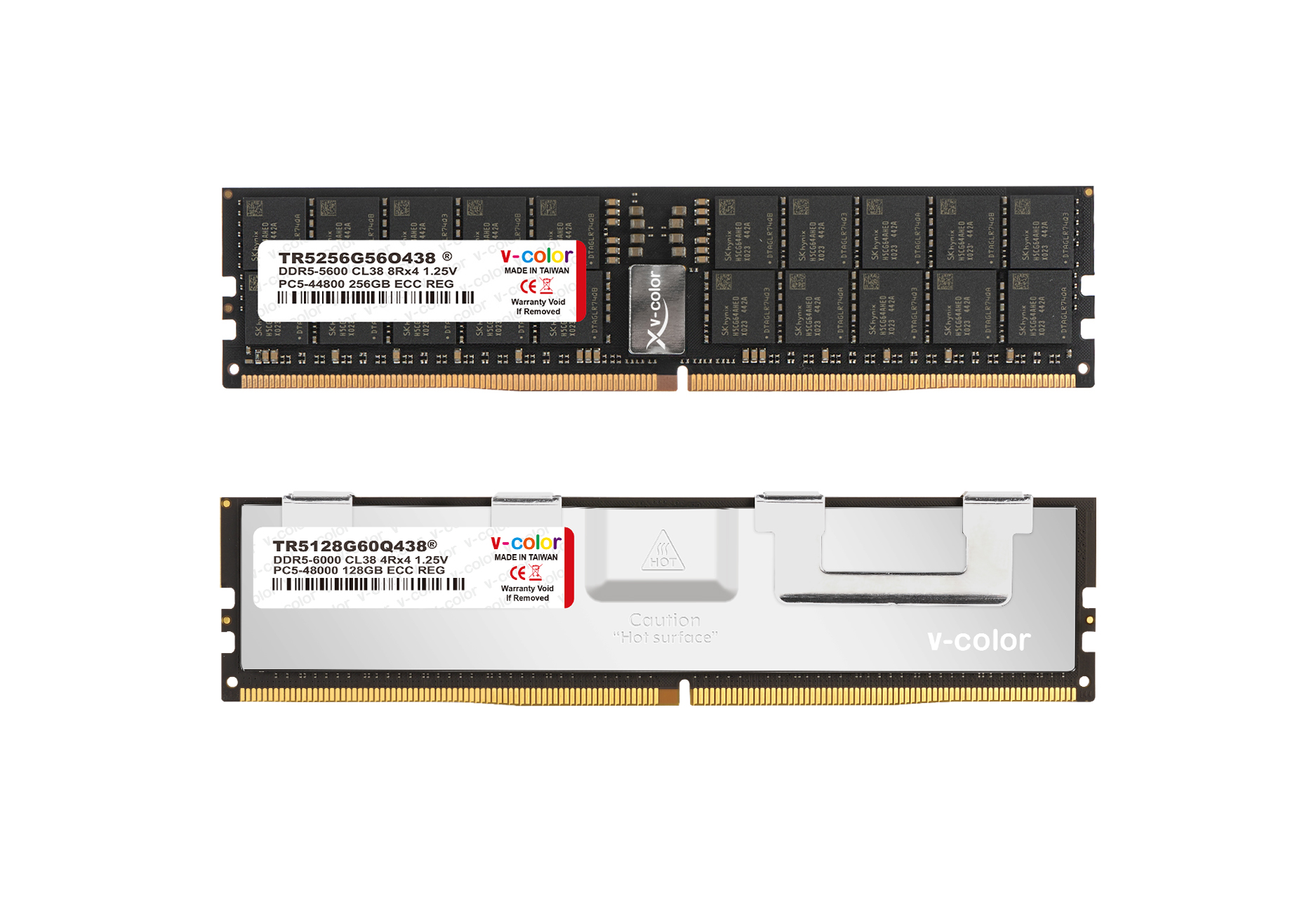 V-Color RDIMM 5600 and 6000