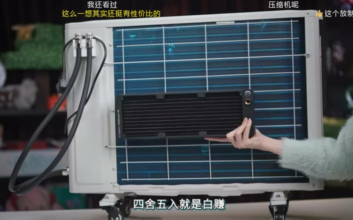 Comparaison des radiateurs d'unité de climatisation.