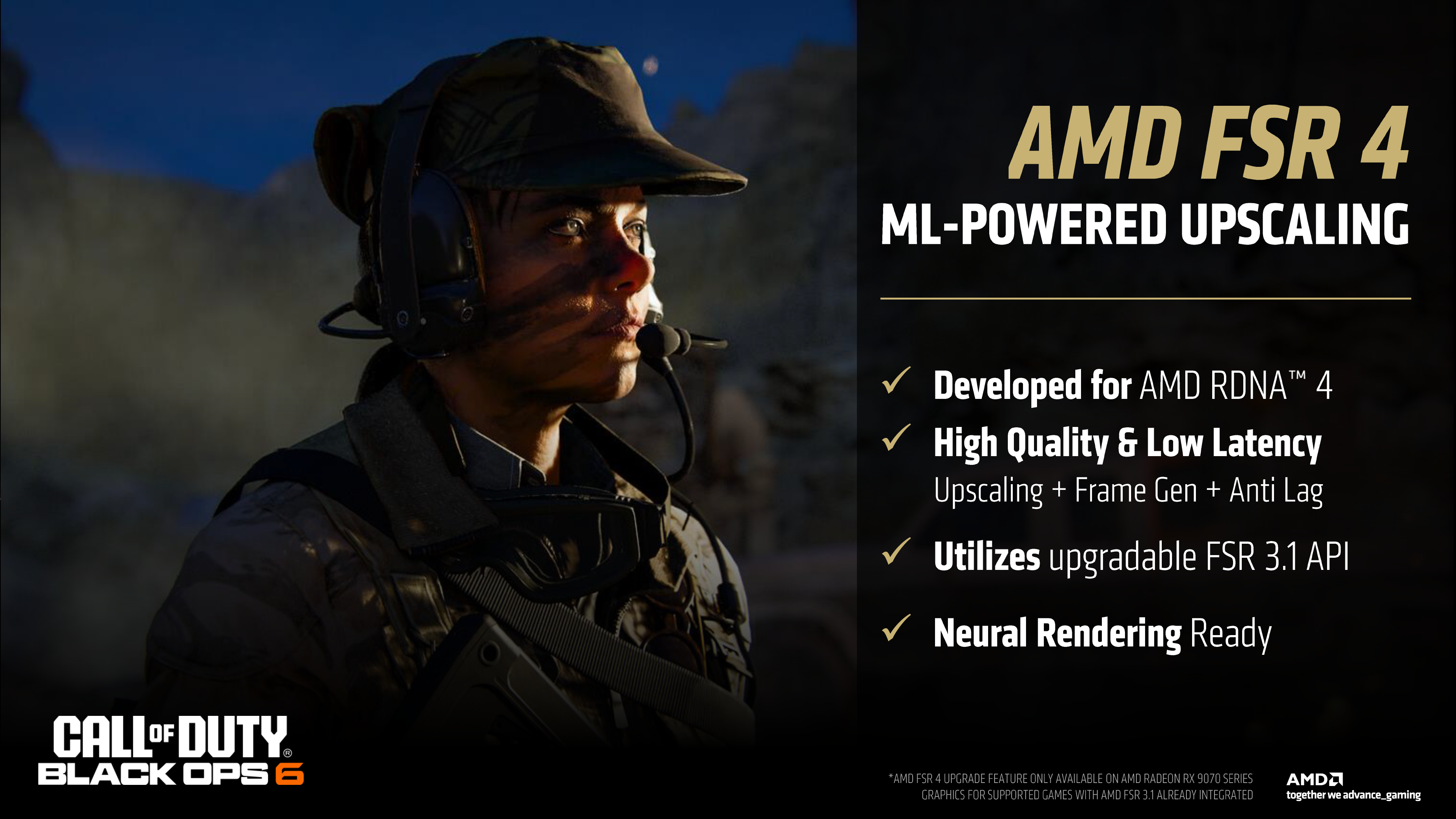 AMD FSR 4 et Fluid Motion Frames 2.1