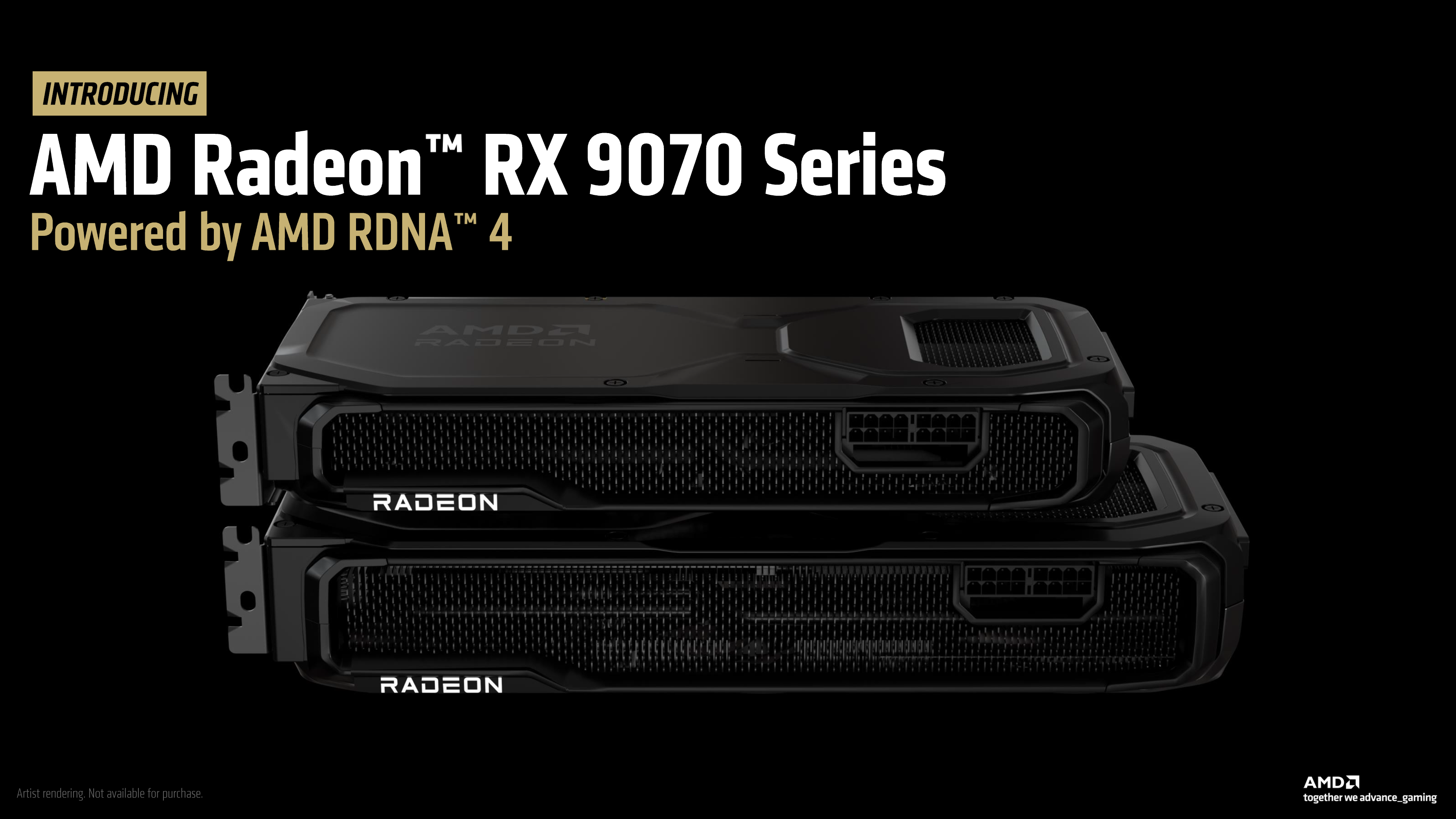 AMD Radeon RX 9070 XT et RX 9070