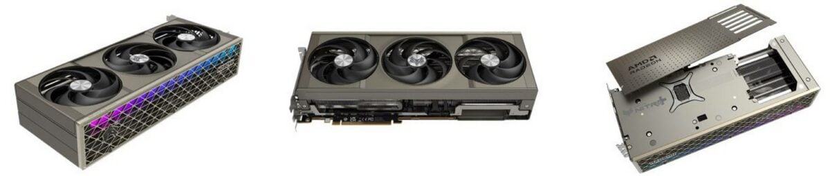 Sapphire RX 9070 Nitro+ series.