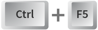 Ctrl F5