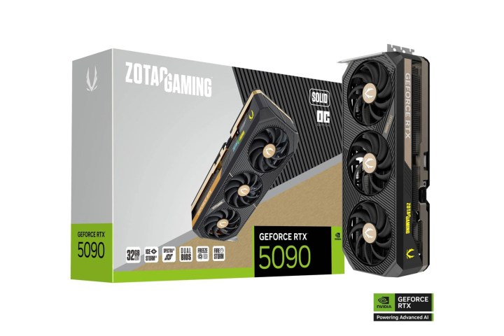 Zotac 5090 avec des ROPs manquants.