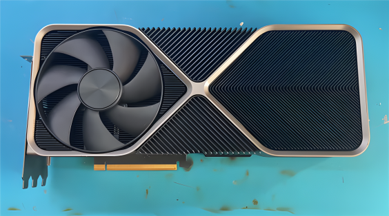 Image de la carte graphique contrefaite