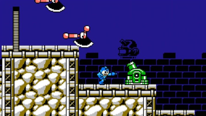 megaman courant et combattant dans megaman 10.
